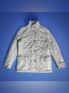 Loro Piana Jacket Men 44 LightBlue Twenty K StormSystem Rain Wind Italy Quilted